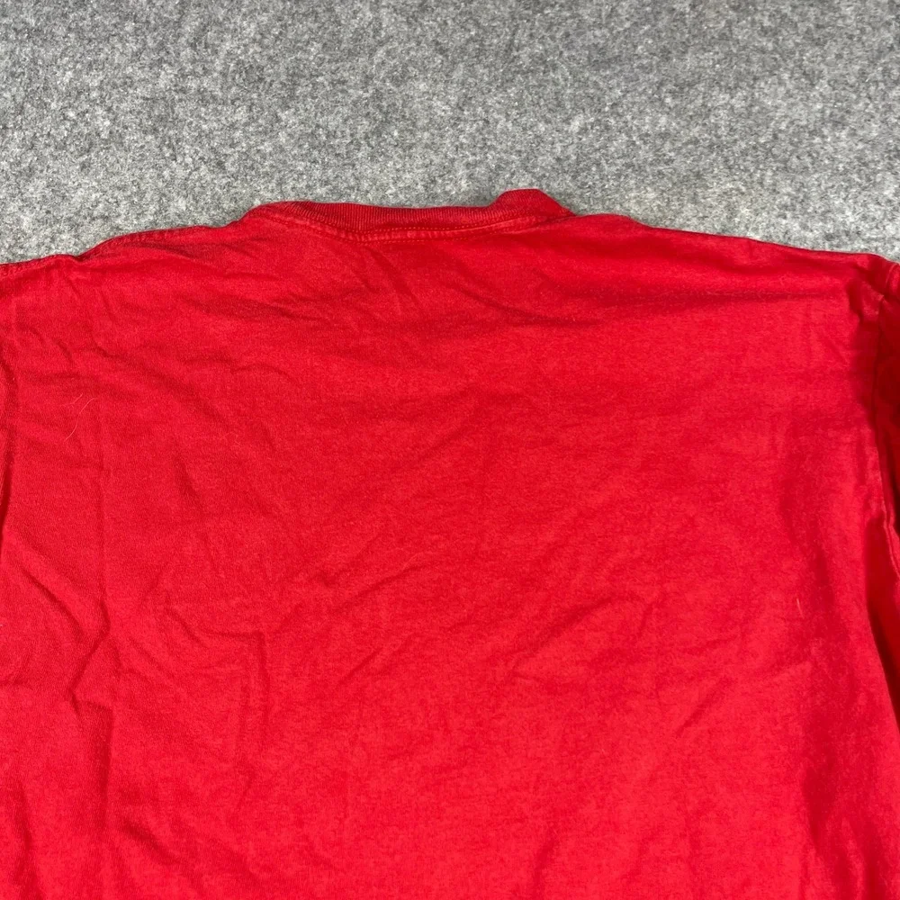 Vintage 90s Nike Air Made in USA Long Sleeve T-Shirt Mens Large Red  Logo